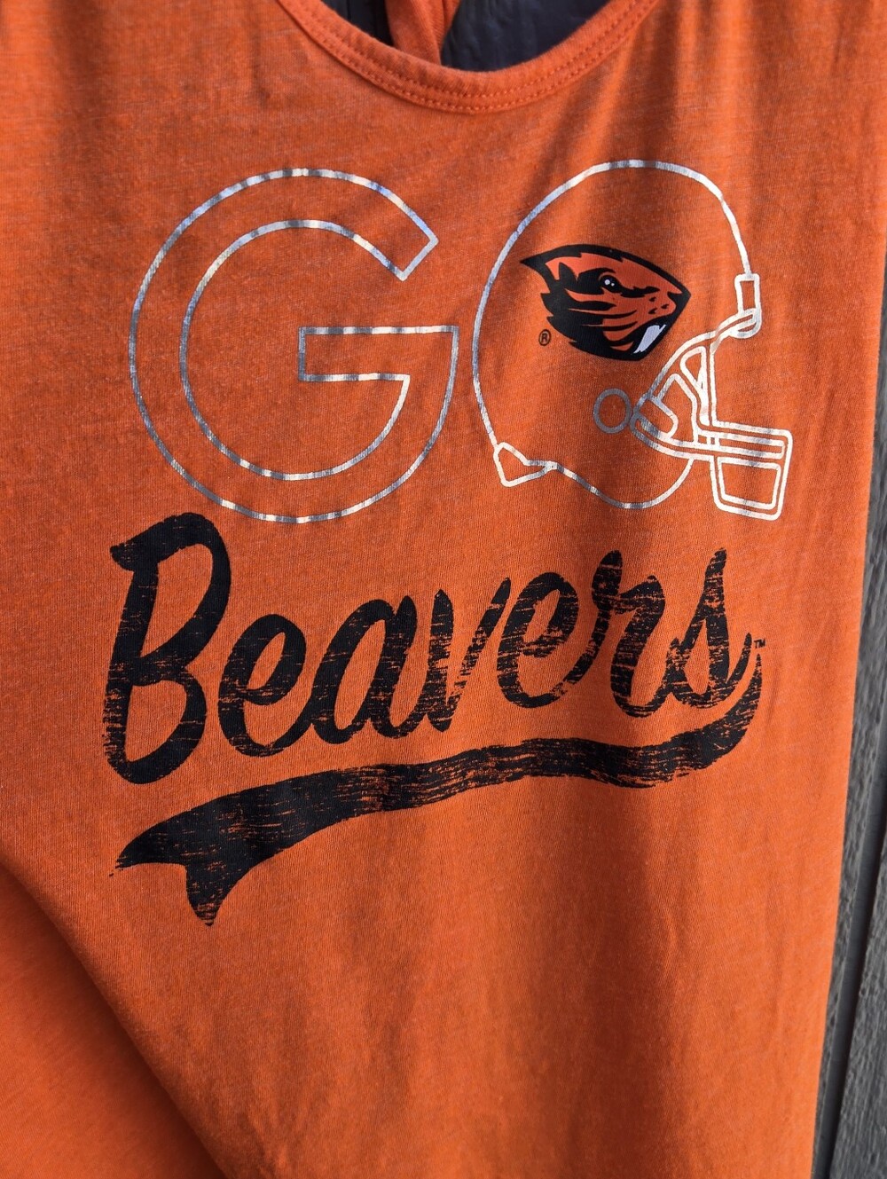 Oregon State University Beavers Racerback Tank Top - Picture 3 of 5